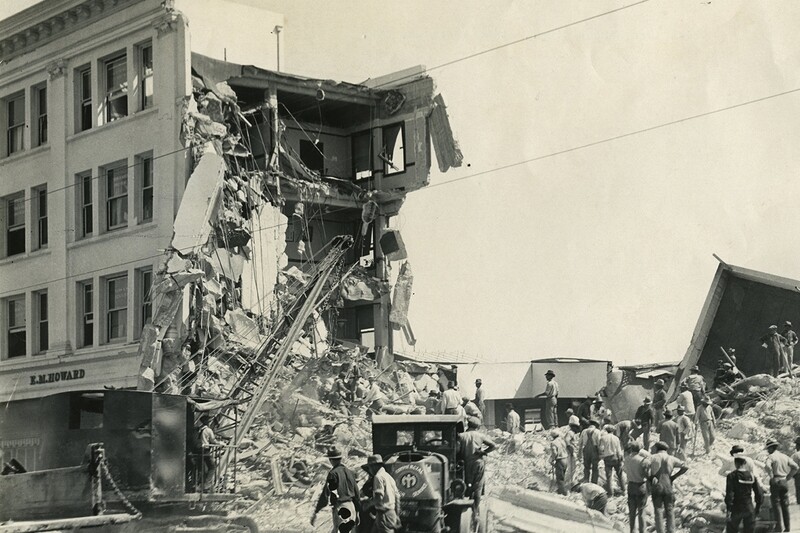SB Earthquake horizontal 