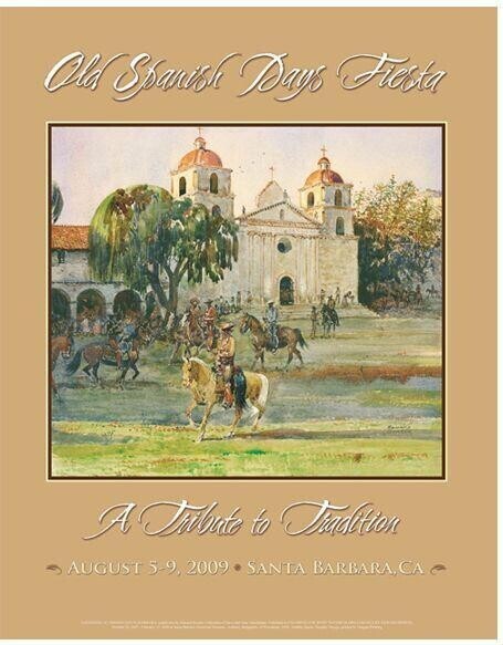 Old Spanish Days Fiesta 2009 Poster 