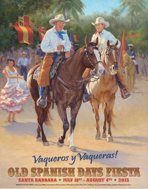 Old Spanish Days Fiesta 2013 Poster