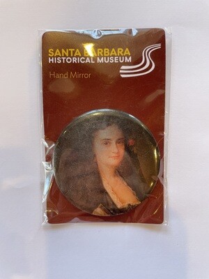 Hand Mirror - Francisca de la Guerra Dibblee (West Dressed Woman)