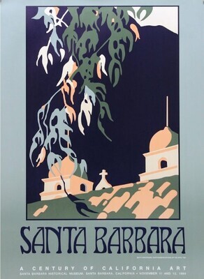 1994 A Century of California Art Poster