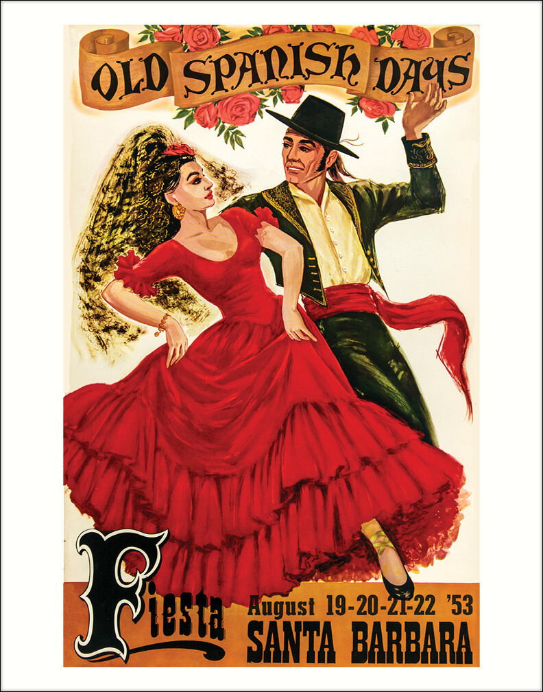 1953 Fiesta Poster (Small)
