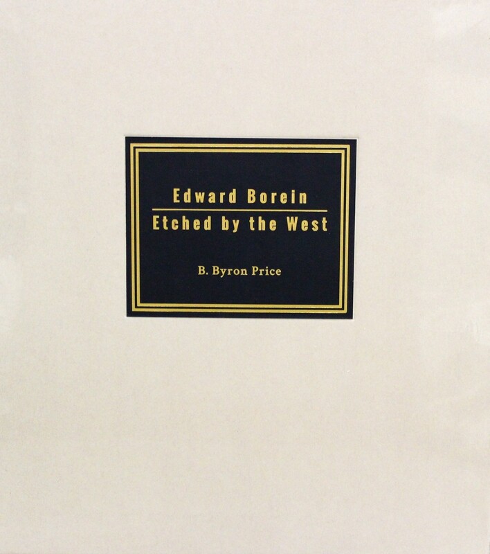 Edward Borein: Etched by the West, Limited Edition