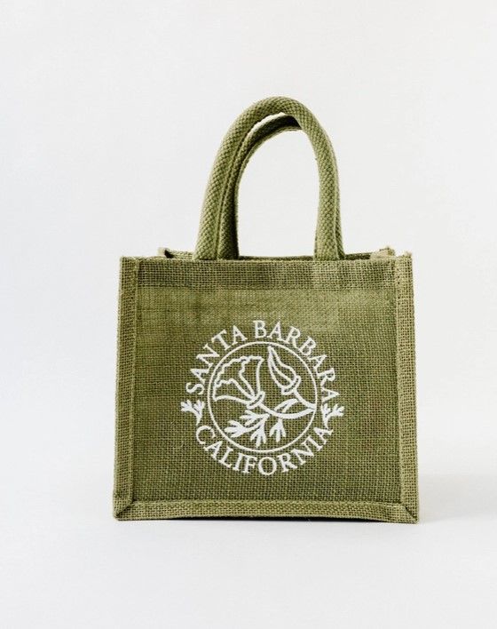 Sage Green Santa Barbara Tote 8x9