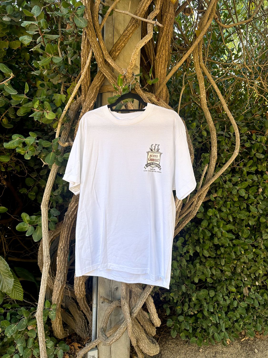 Vintage Legit  White Hotel Carrillo T-shirt