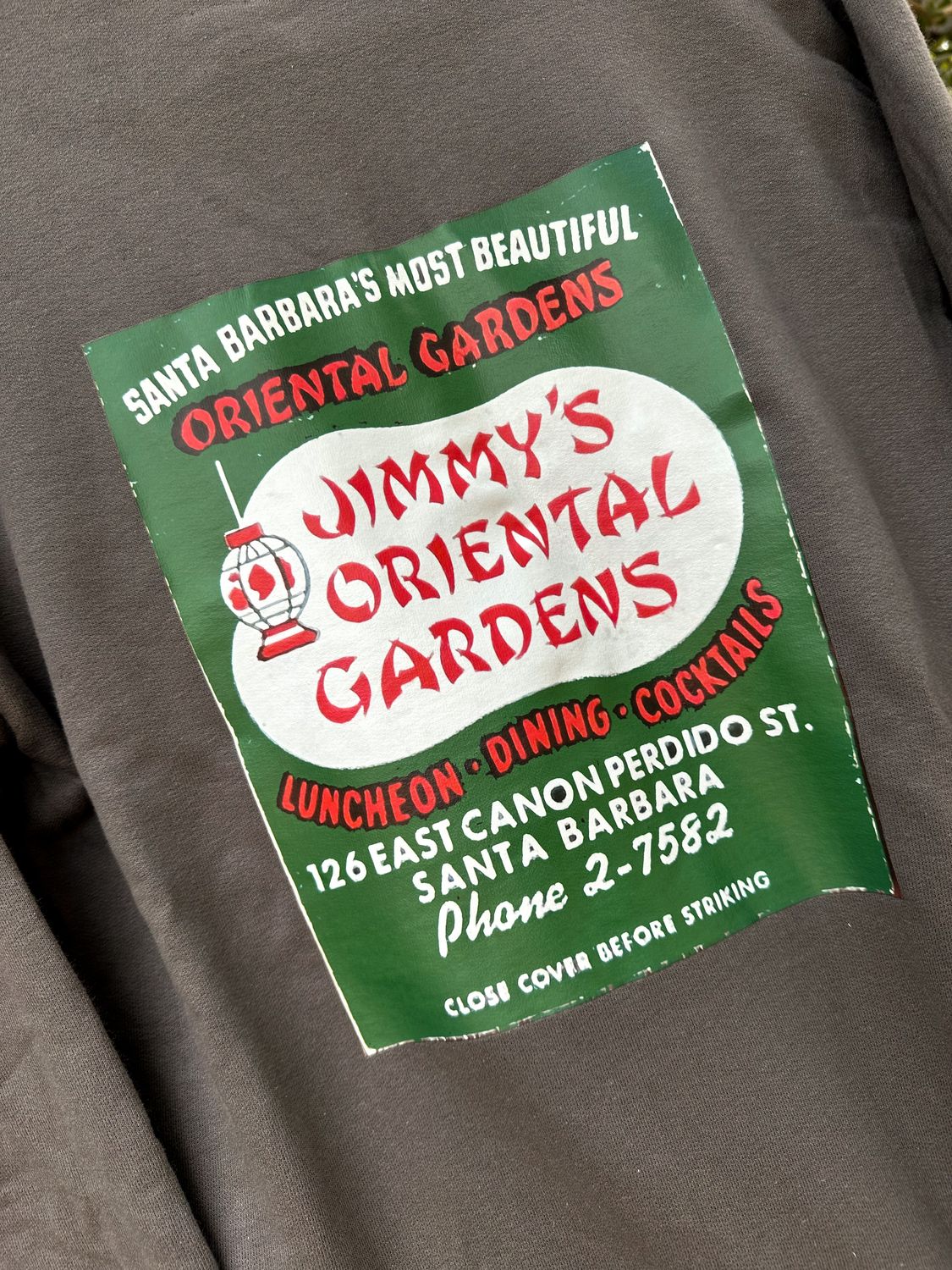 Vintage Legit Grey Jimmy&#39;s Sweatshirt