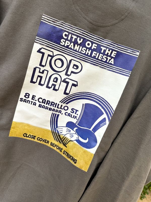 Vintage Legit Grey Top Hat Sweatshirt