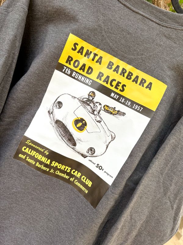 Vintage Legit Grey SB Road Racers Sweatshirt