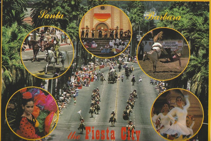 The Fiesta City Postcard