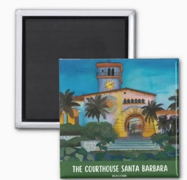 CMH Designs Courthouse Magnet