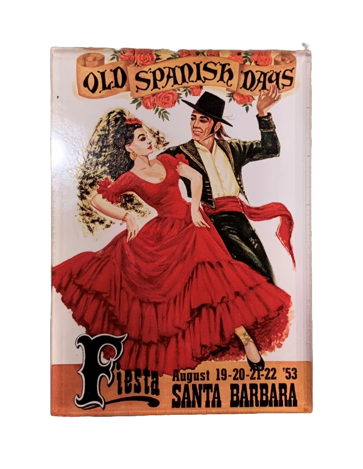 Acrylic Dancing Couple 1953 Magnet