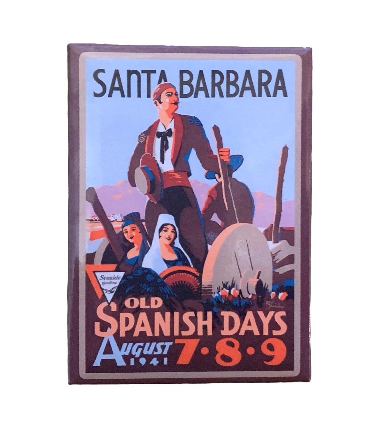 Old Days Days Fiesta 1941 Magnet