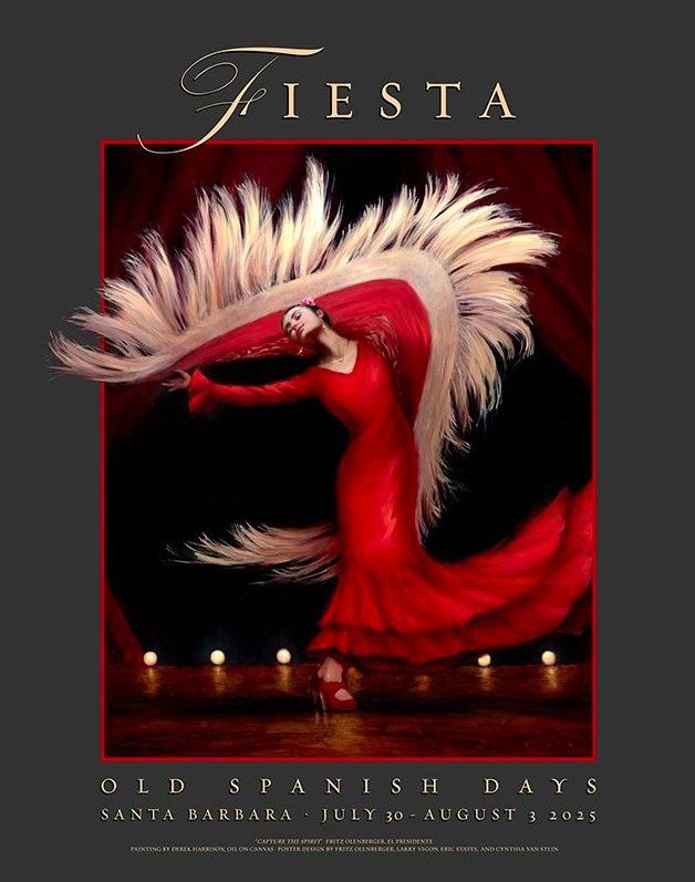2025 Old Spanish Days Fiesta Poster 