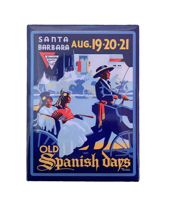 Old Spanish Days Fiesta 1937 Magnet