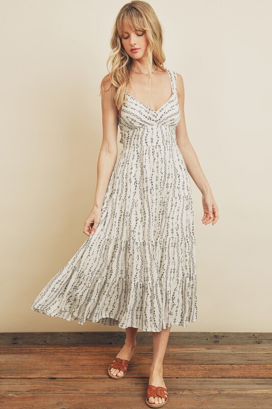 Vine Street Tie Back Dress Vine Street Tie Back Dress