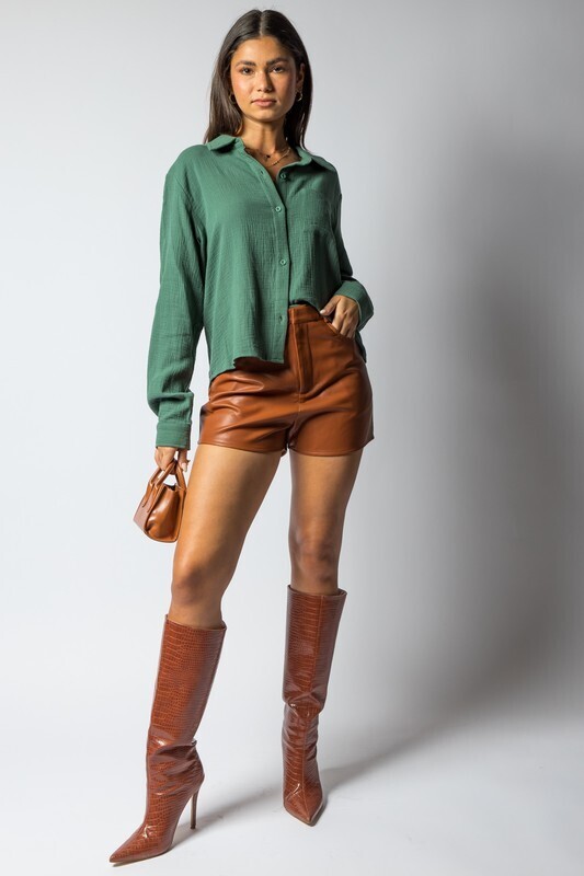 So Latte Button Up So Latte Button Up