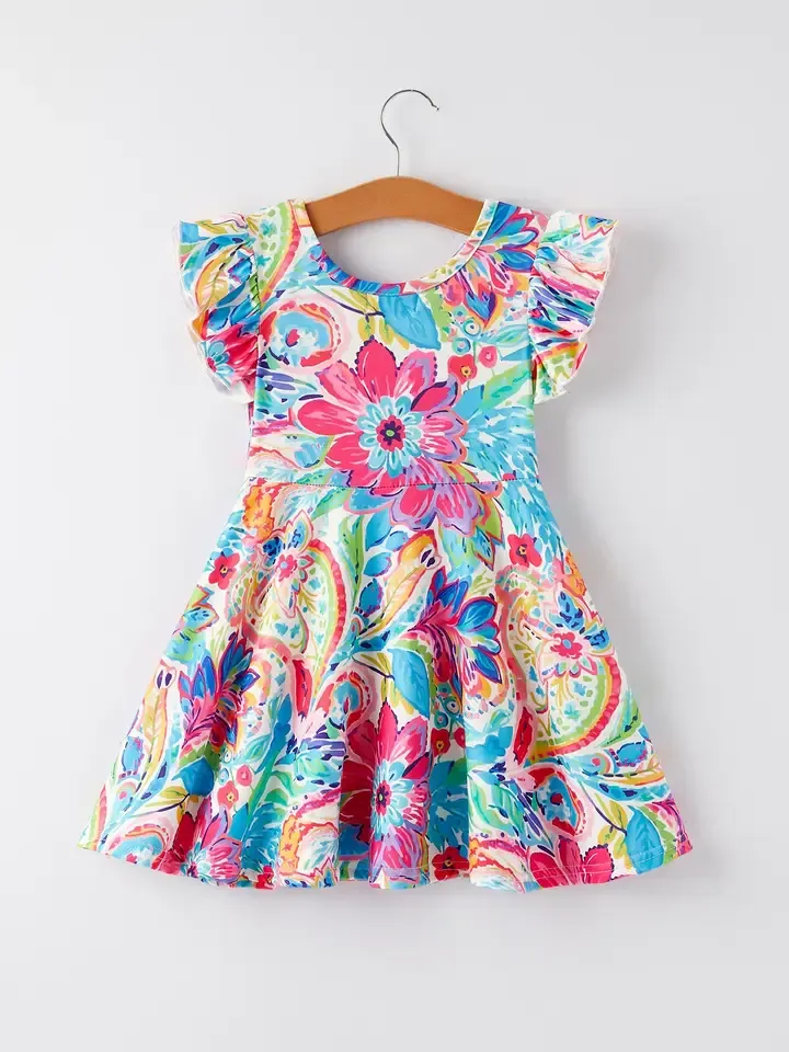 Colorful Floral Dress