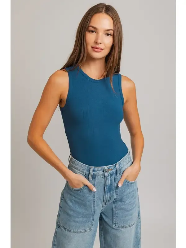 Round Neck Bodysuit