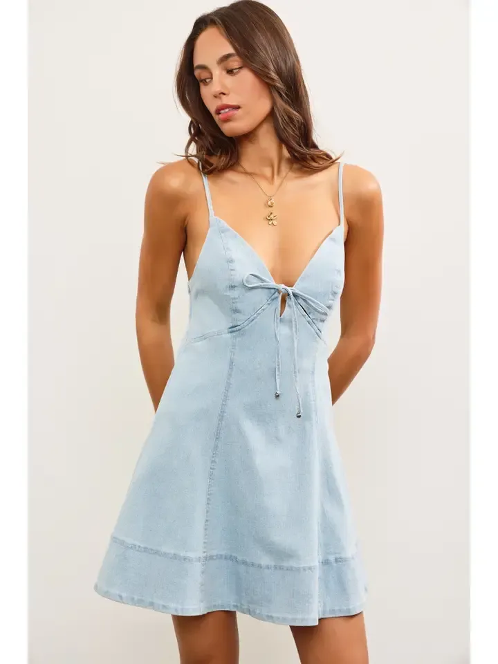 Denim Cami Dress