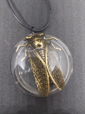 Cicada EMF Necklace (Flower of Life)