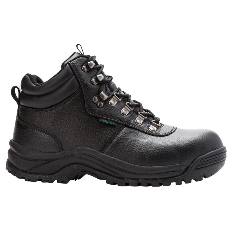 Men's Propet Composite Toe Safety Boot Shield Walker MBU002L BLACK