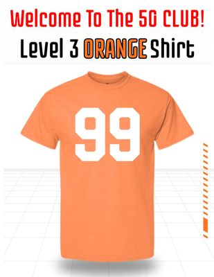 Level 3 Orange Shirt