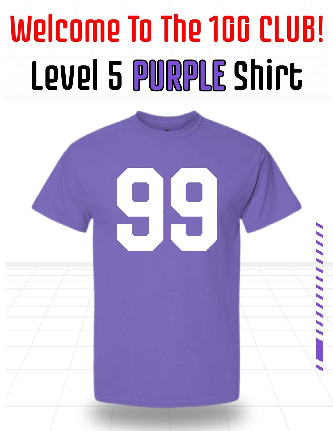 Level 5 Purple Shirt
