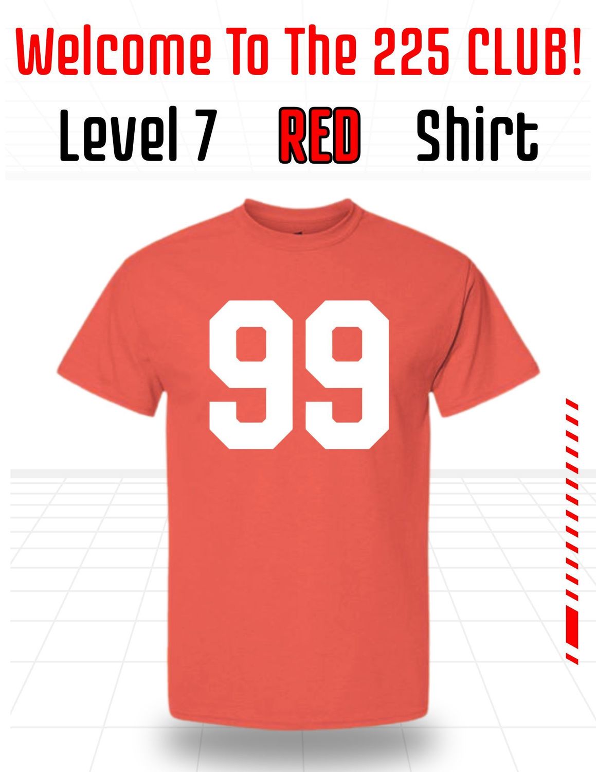 Level 7 Red Shirt