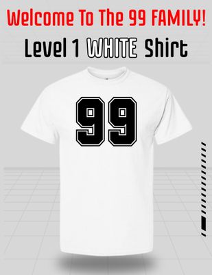 Level 1 White Shirt (New Member)