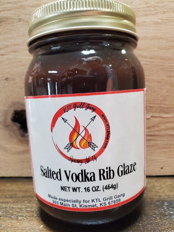 Salted Vodka Rib Glaze