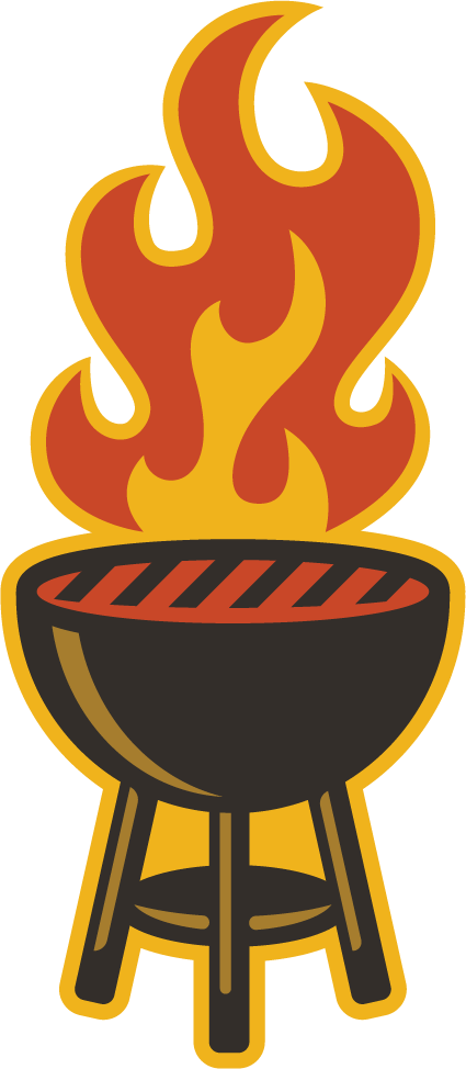 Grillin' Sticker