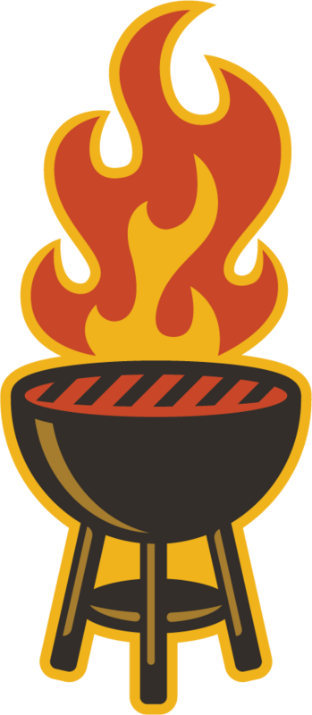 Grillin' Sticker
