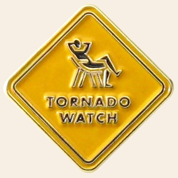 Tornado Watch pin