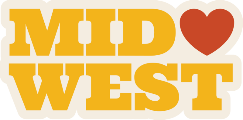 Midwest Love magnet