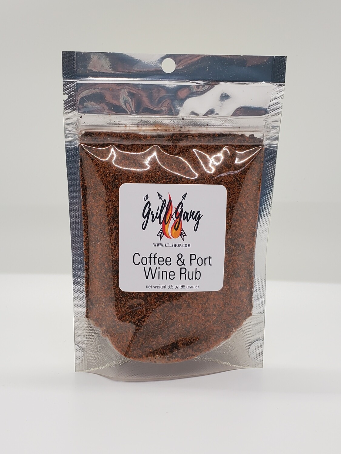 Coffee & Port Wine Rub 3.5oz Bag