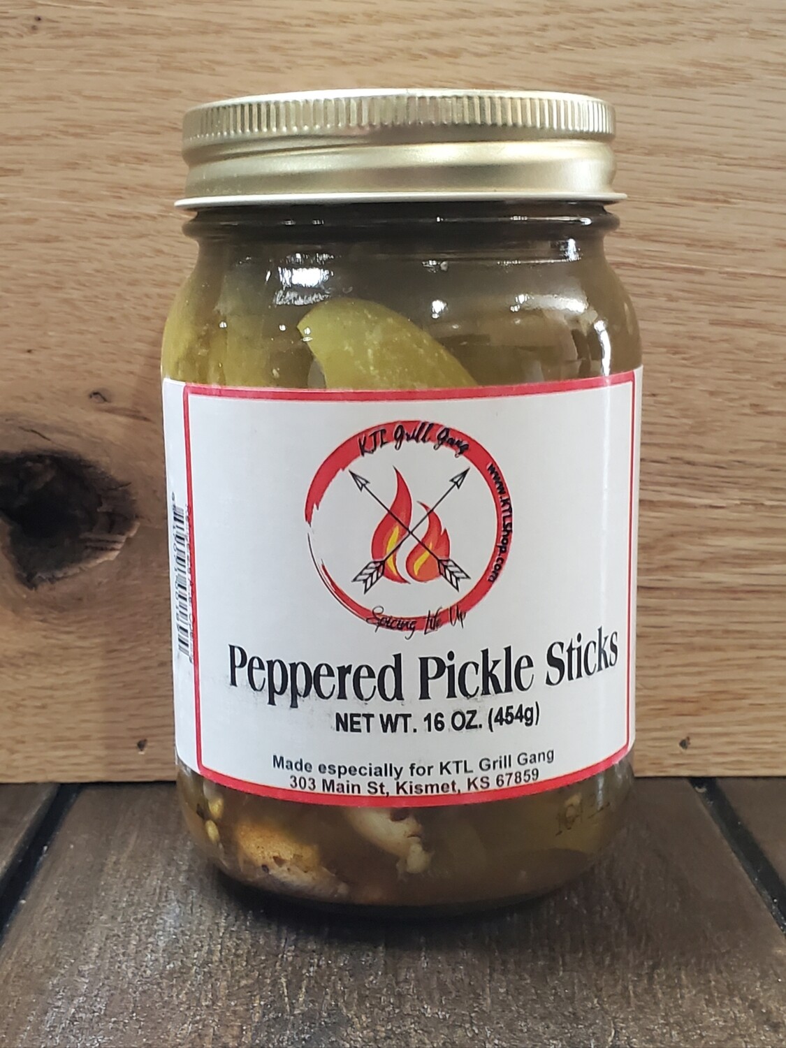 Peppered Pickle Sticks