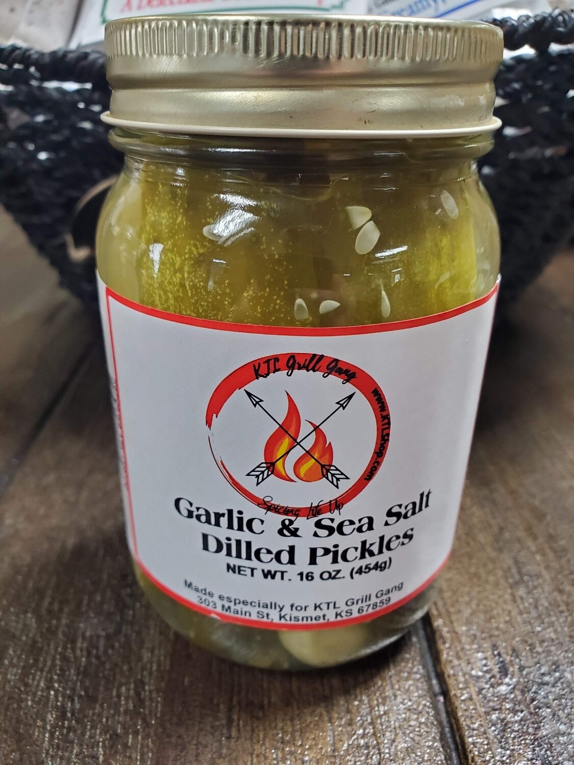 Garlic & Sea Salt Dill Pickles