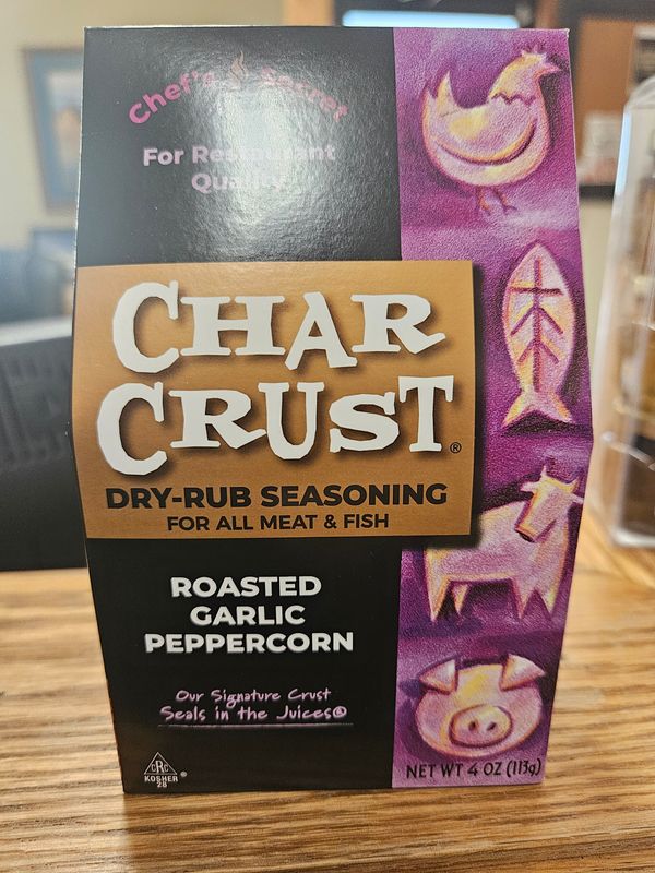 CharCrust Roasted Garlic Peppercorn