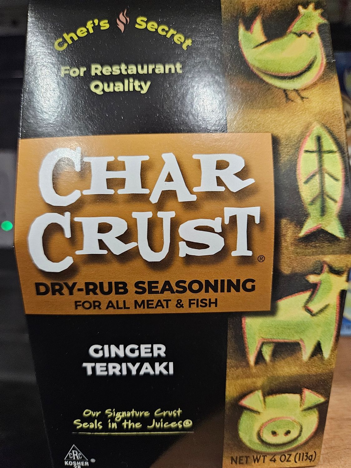 CharCrust Ginger Teriyaki
