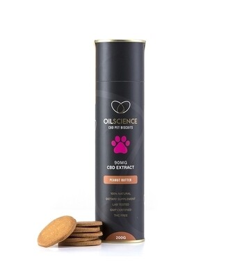 Oil Science 90mg CBD Peanut Butter Pet Treats