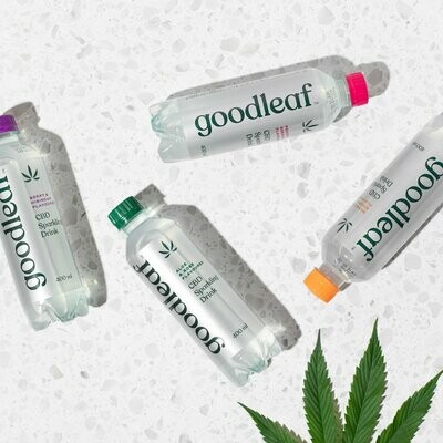 CBD Infused Sparkling Water - Berry Hibiscus (12 x 400ml)