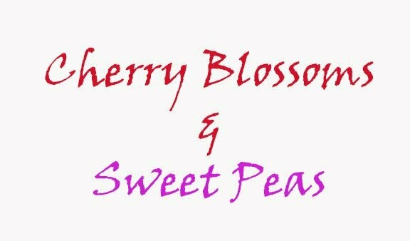 Cherry Blossoms & Sweet Peas