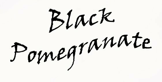 Black Pomegranates