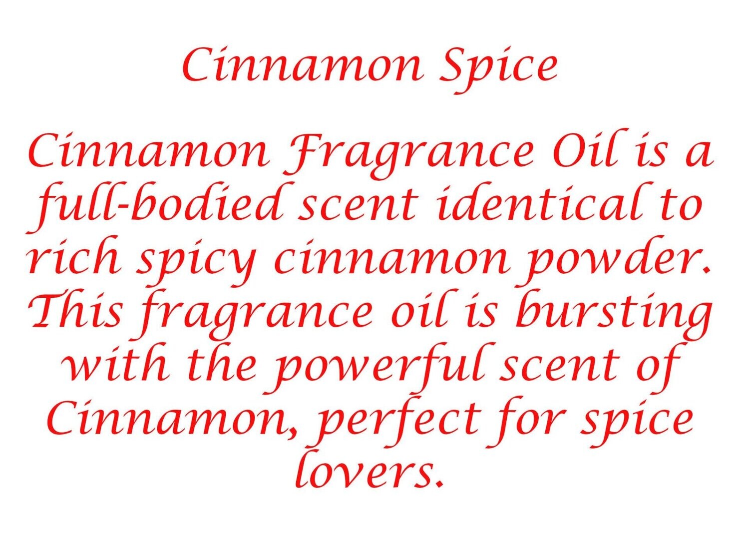 Cinnamon Spice