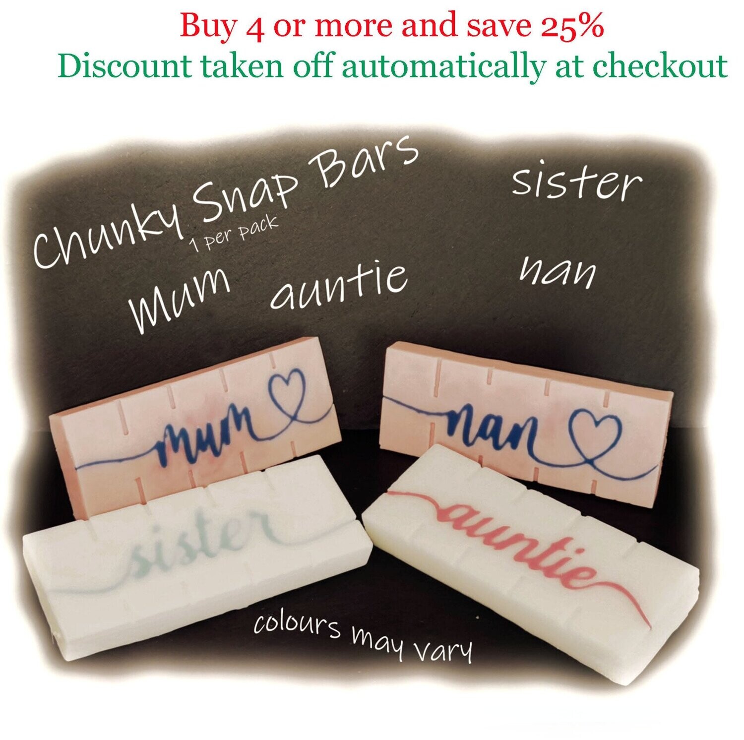 Named Chunky Snap Bar