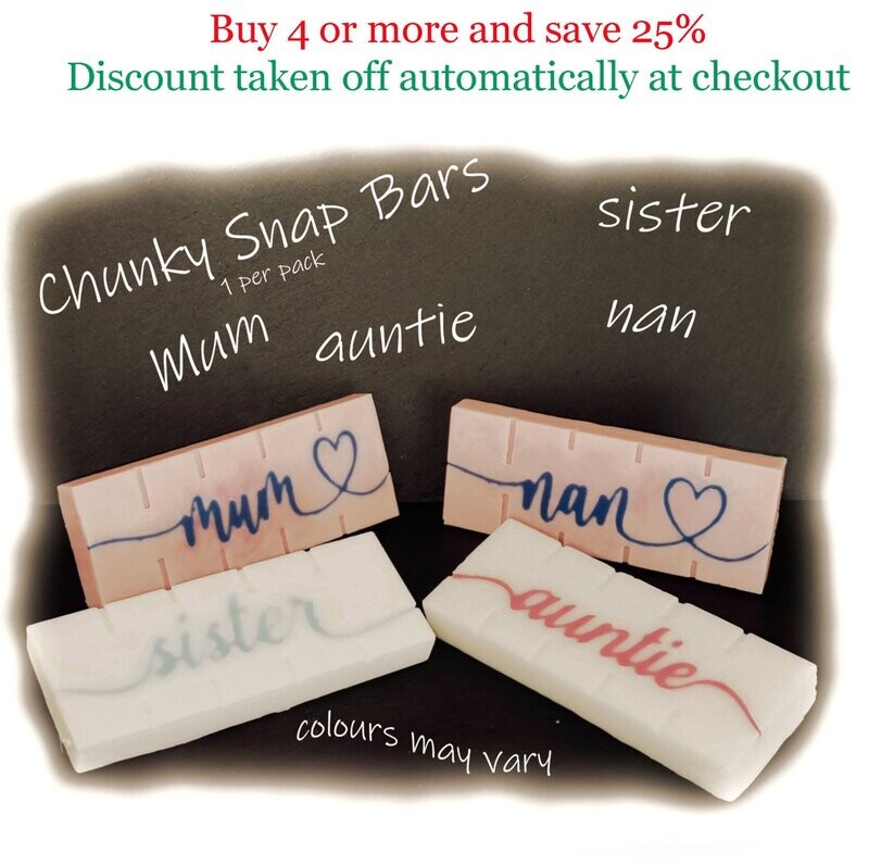 Named Chunky Snap Bar