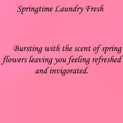 Springtime Laundry Fresh