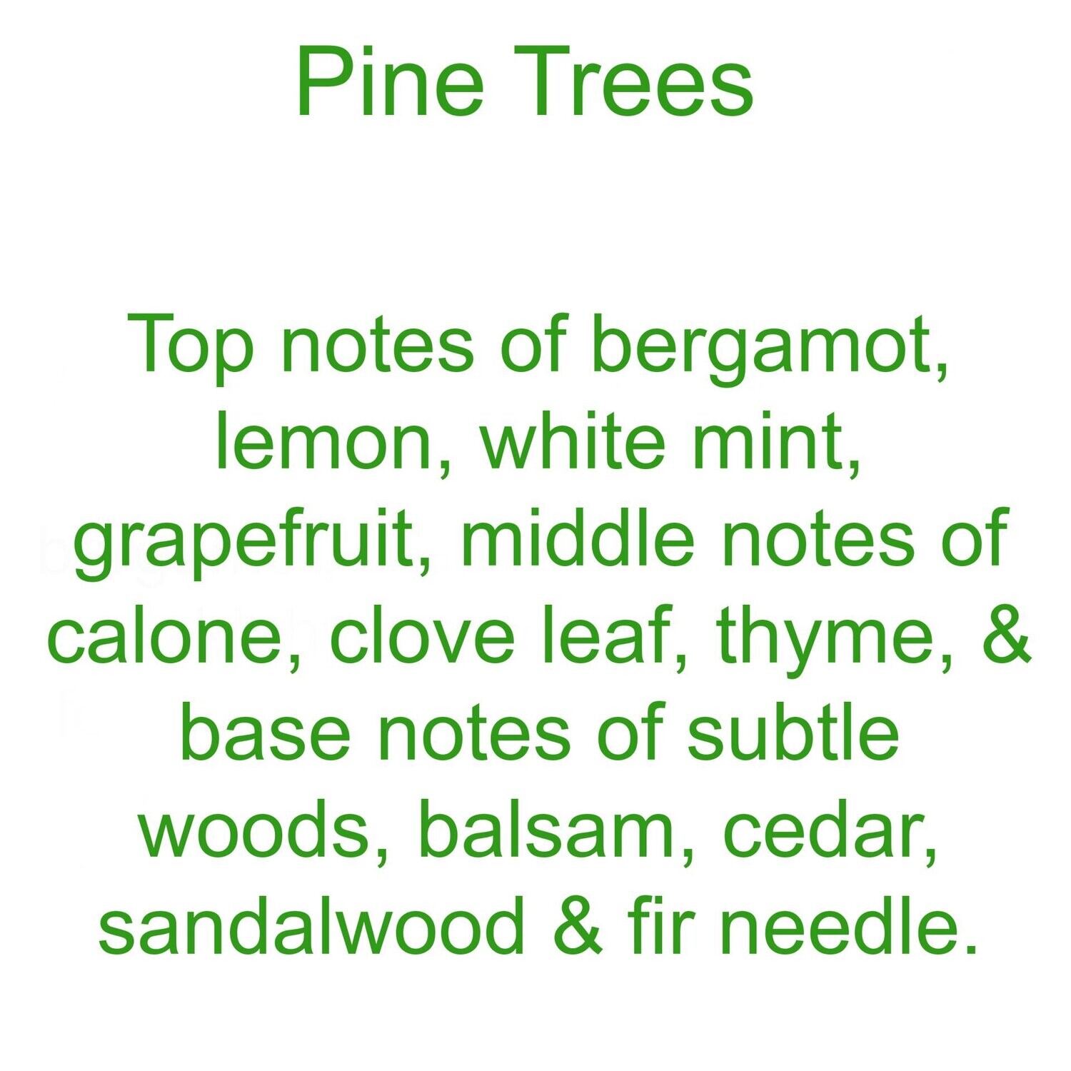 Pine Trees