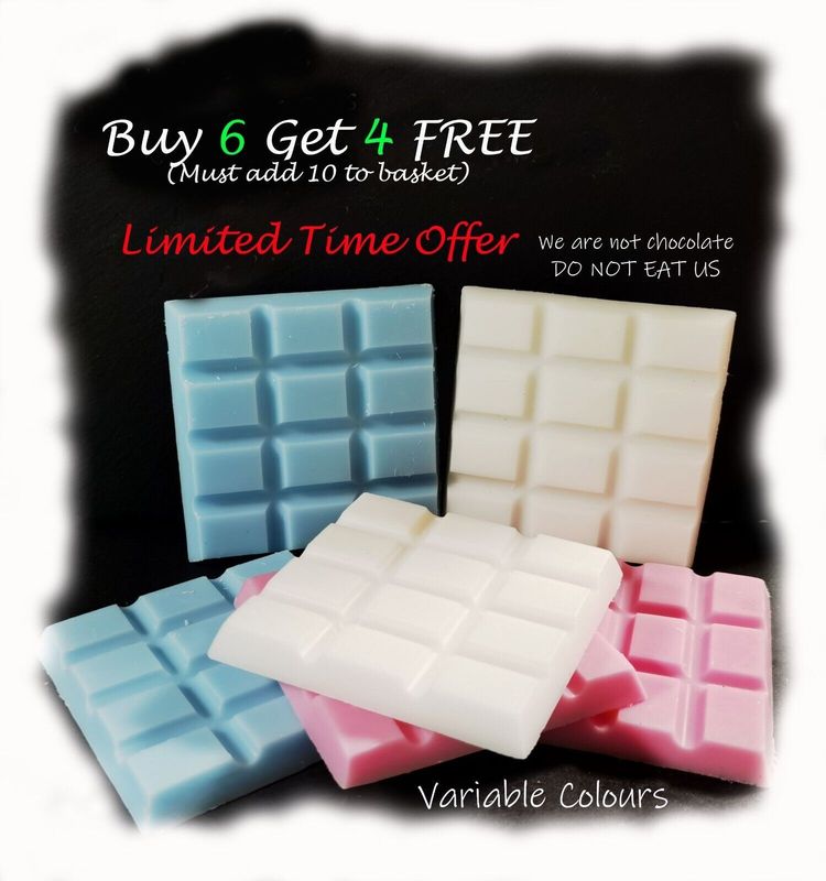 12 Chunk Wax Melt Snap Bar