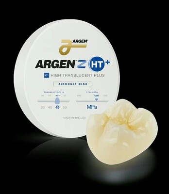 Argen Z HT+ Zirconia Monolayer Crown (1250MPa Full House)